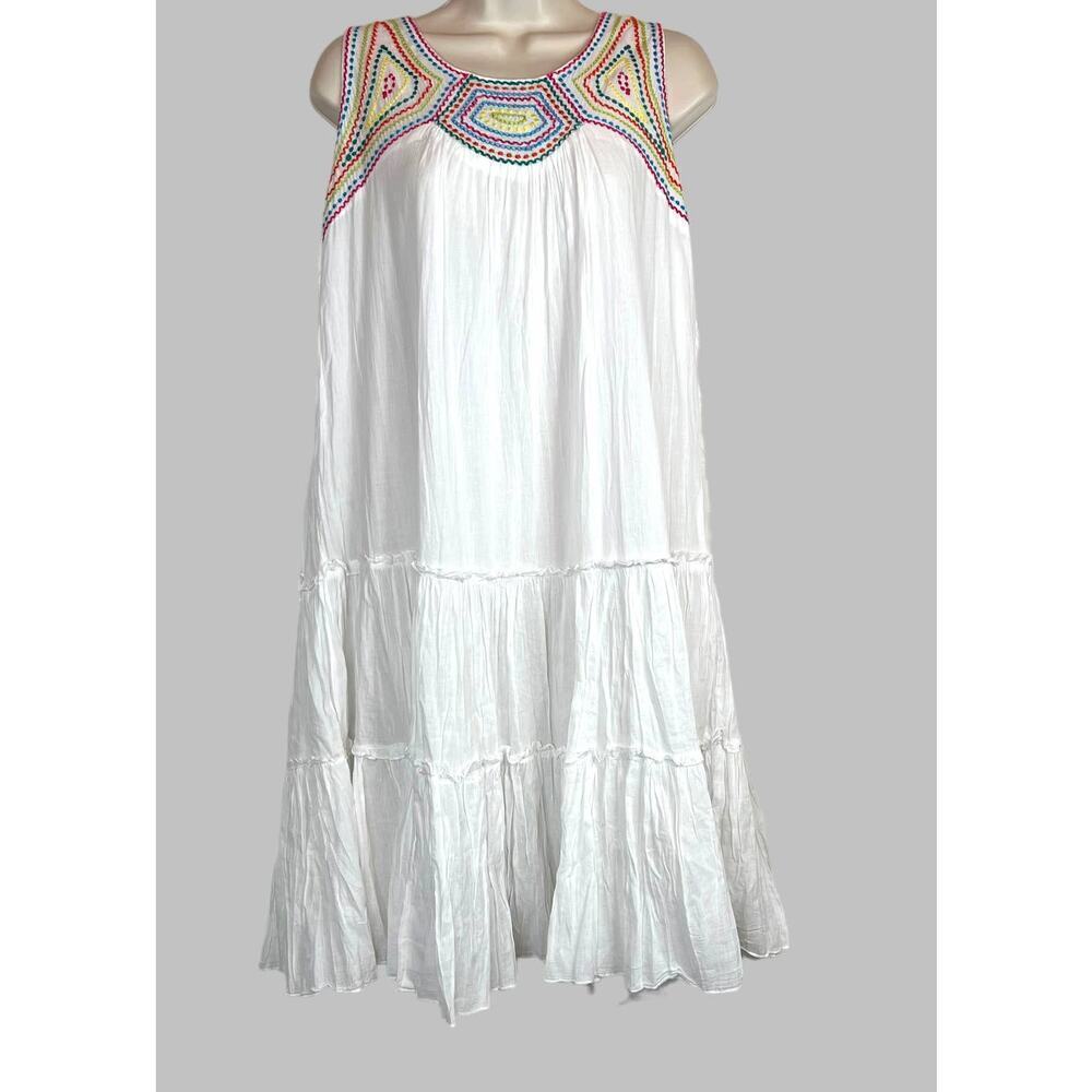 KLOZ LYNE 100% Cotton Summer Dress Women’s Size Medium